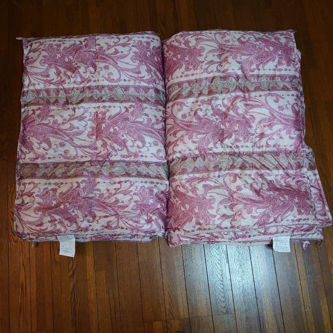 モリリン 羽毛肌掛け布団 2枚セット