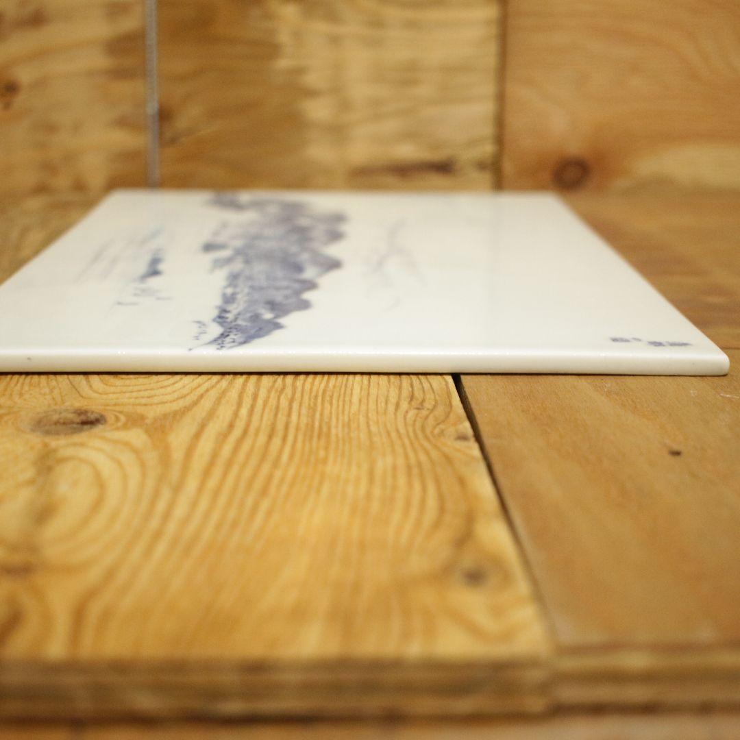 陶板画　絵画　陶器　新品未使用　瀬戸物