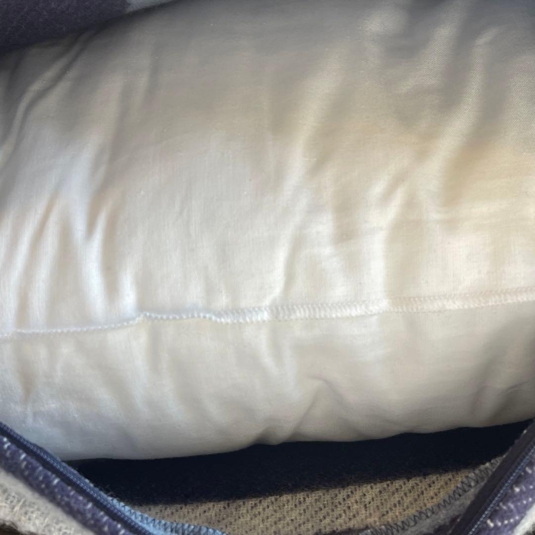 エルメス　ウール　カシミア　ブリッドドゥガラ　クッション　インテリア