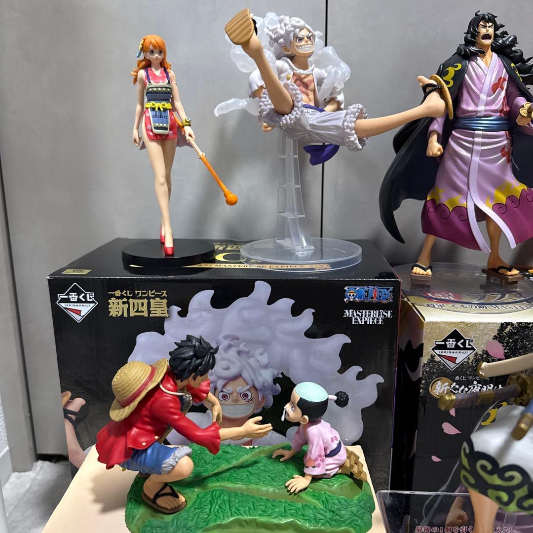 一番くじ　ワンピース　ワノ国　ルフィ　モモの助　ナミ　ヤマト　カイドウ