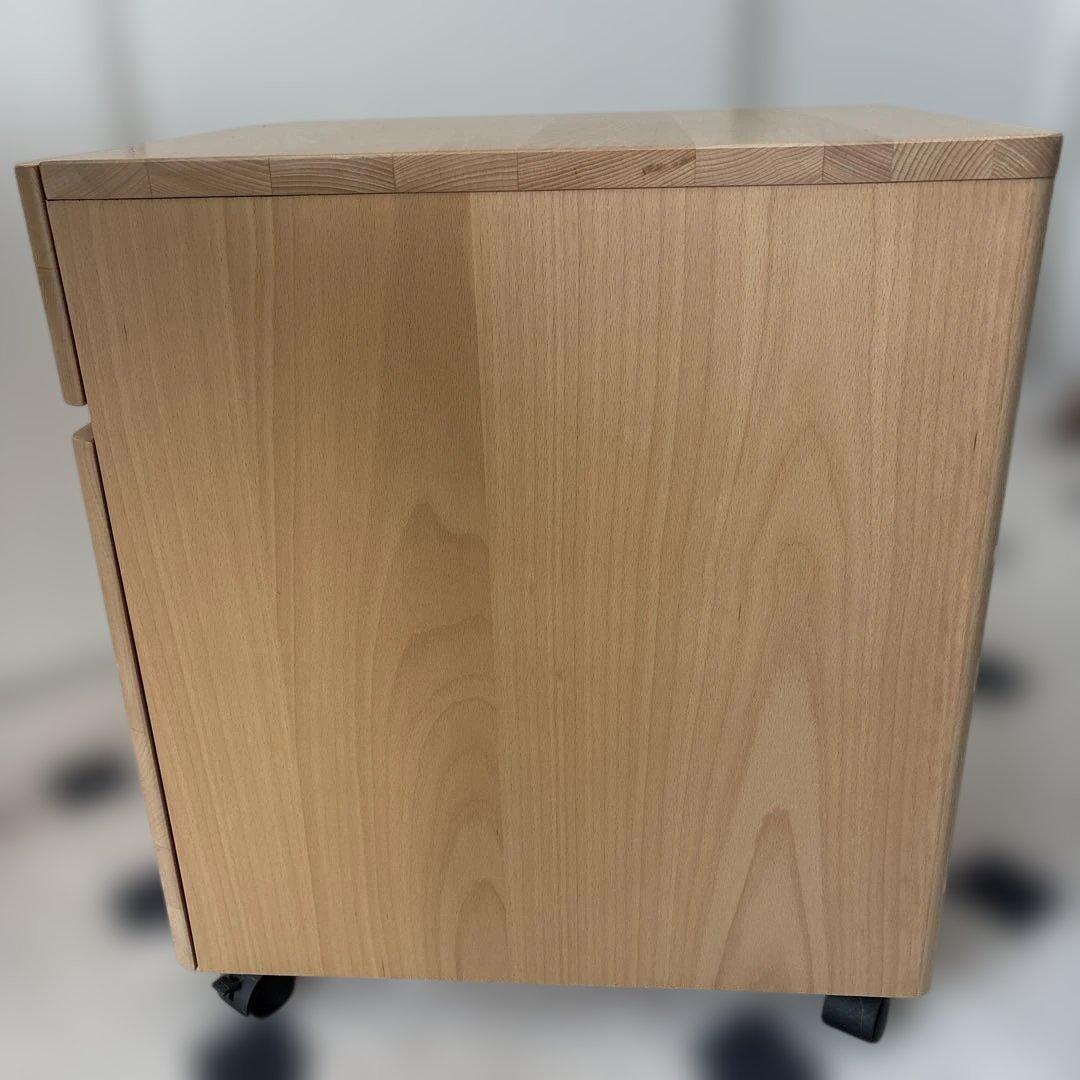 無印良品　ブナ材キャビネット