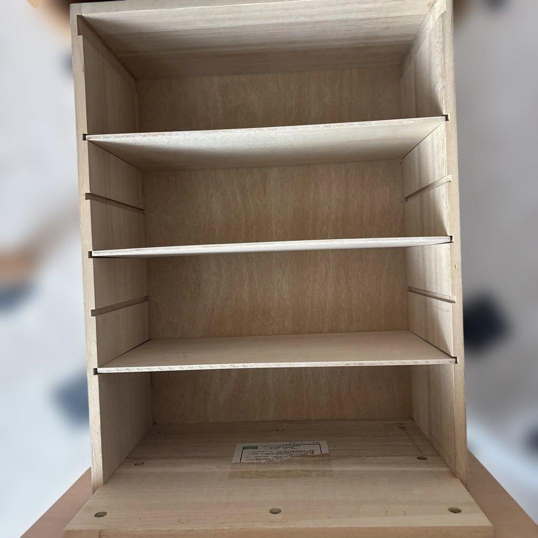 無印良品　ブナ材キャビネット