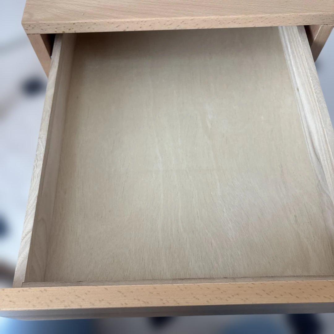 無印良品　ブナ材キャビネット