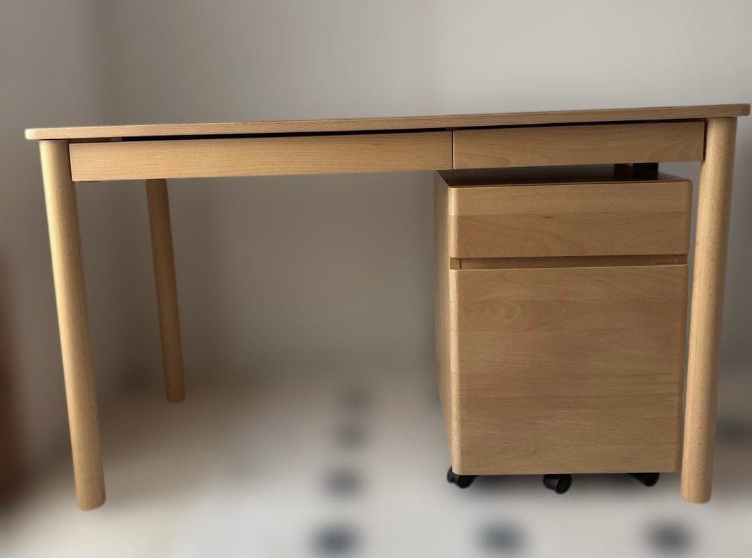 無印良品　ブナ材キャビネット