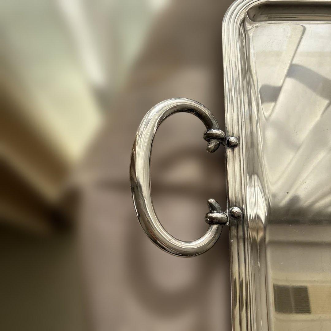 CHRISTOFLE クリストフル アルビ トレイ　シルバーコーティング