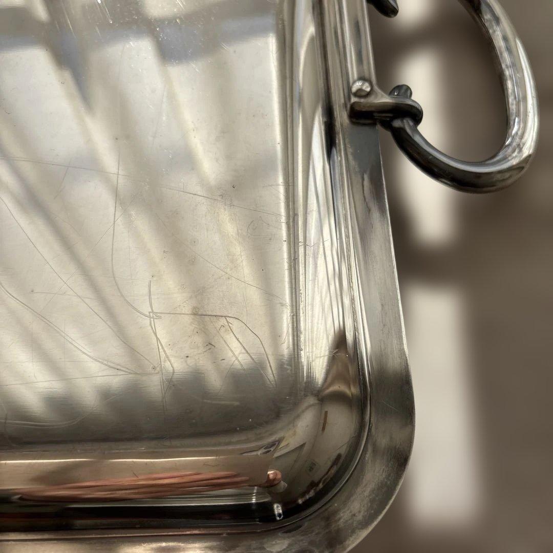 CHRISTOFLE クリストフル アルビ トレイ　シルバーコーティング