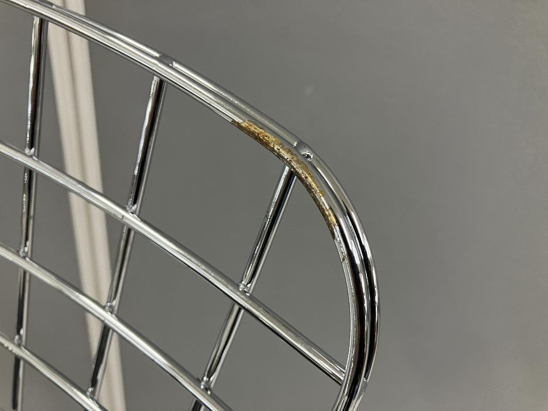 ハイチェア N plus リプロダクト ハリー・ベルトイア シルバー②