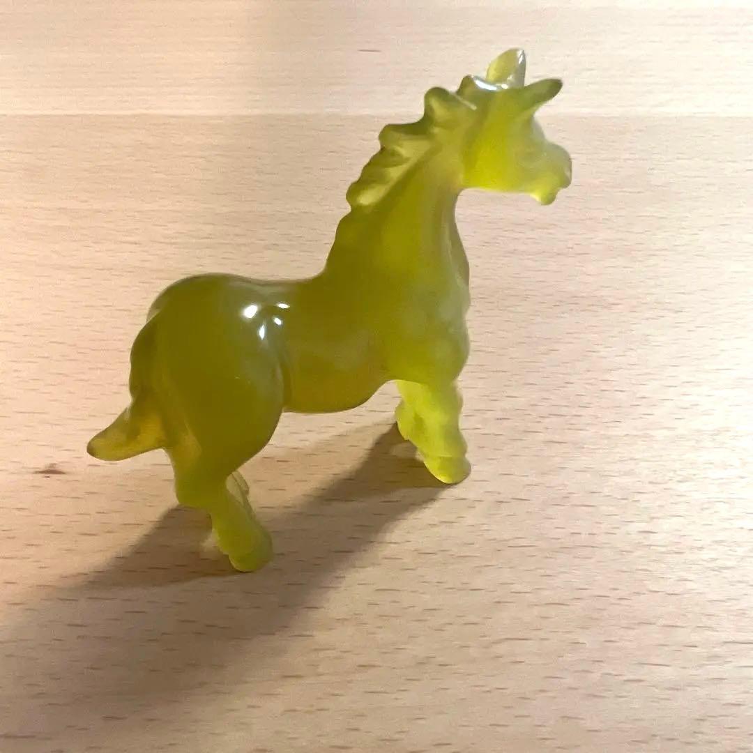 午年・うま・ウマ・馬・置物・ヴィンテージ ・レトロ・アンティーク・黄色・黄色い馬