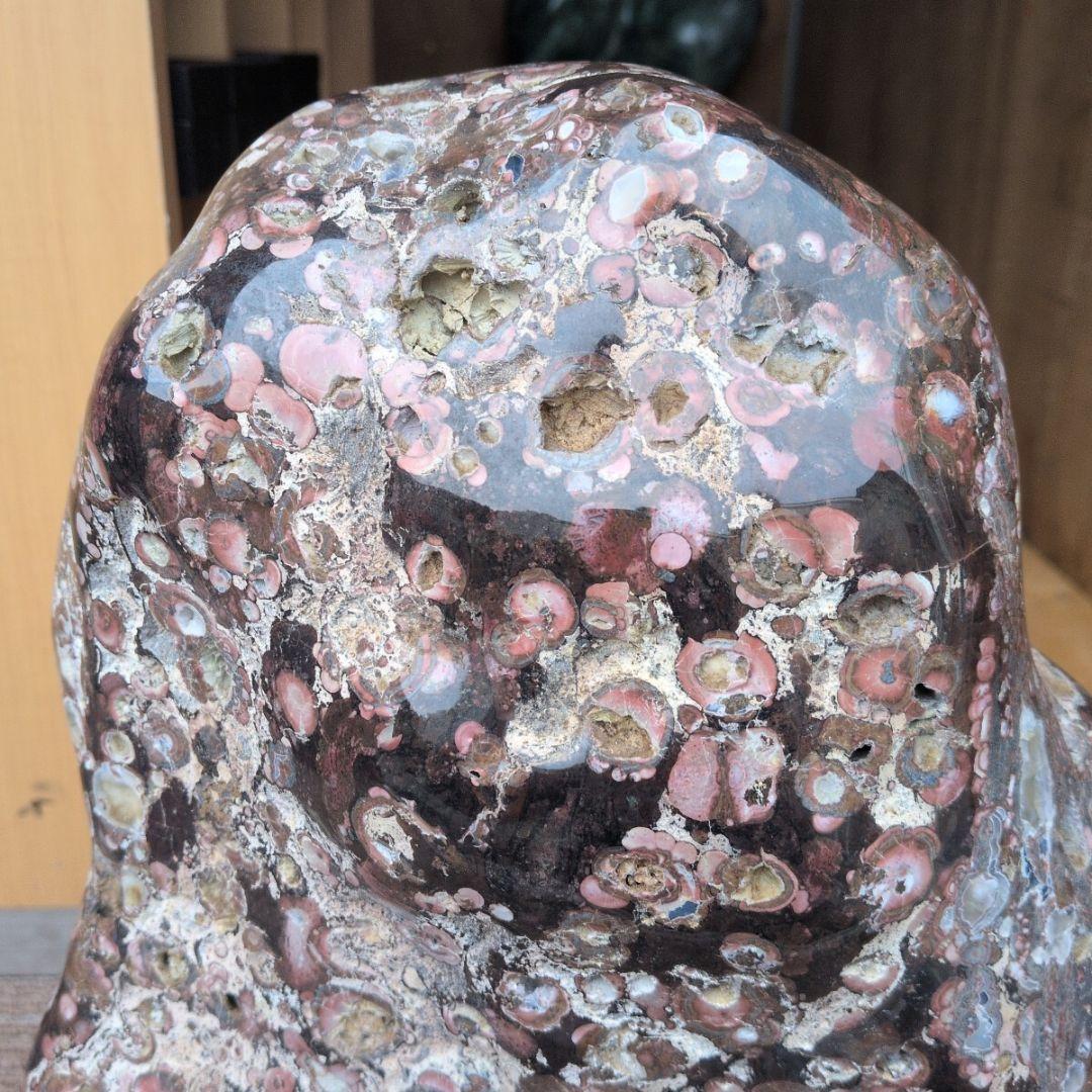 新潟産　梅花石　13キロ　鑑賞石　石 置物　オブジェ　インテリア