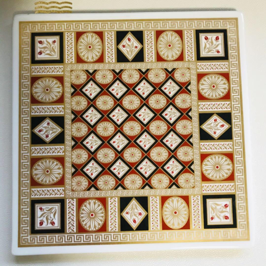 ミントン　アルハンブラ　プラーク　陶板