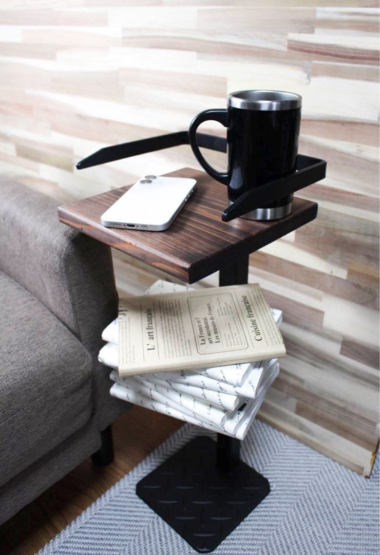 アイアン2段サイドテーブル