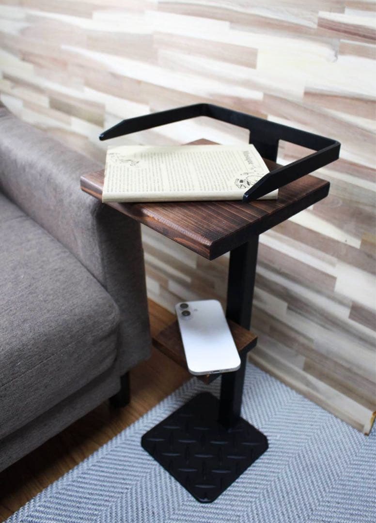 アイアン2段サイドテーブル