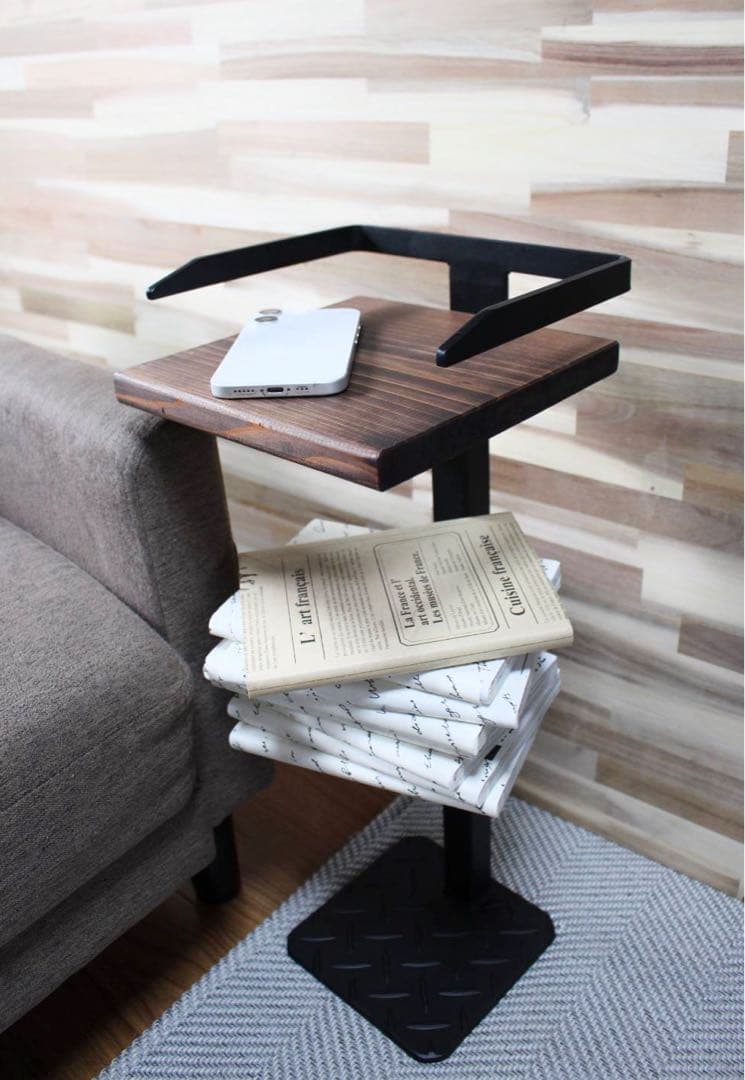 アイアン2段サイドテーブル