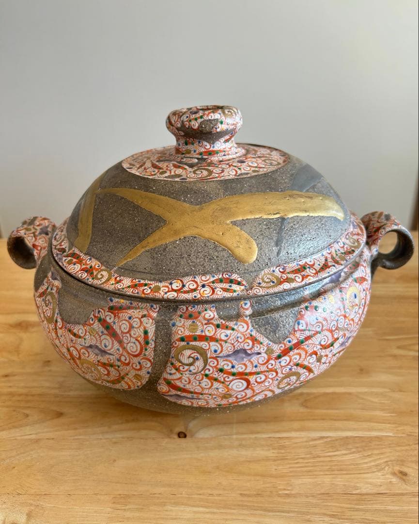 蓋付きの陶器製キャセロール（鍋） 苧坂恒治