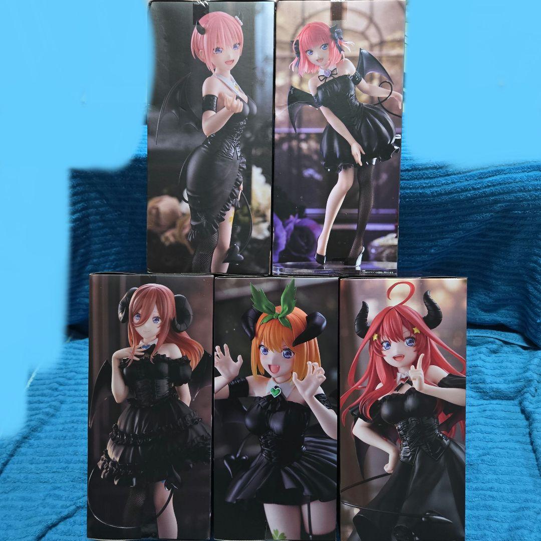 五等分の花嫁 BiCute Dark Figure 5種コンプセット - メルカリ