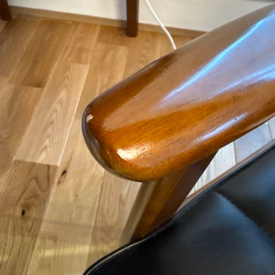 カリモク60 Kチェア 1シーター　スタンダードブラック【美品】