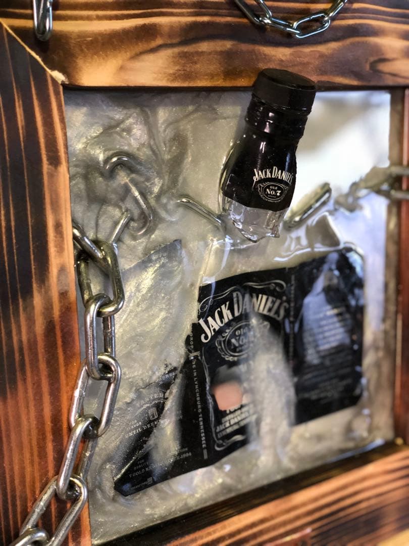 光るクラッシュアート　ジャックダニエル