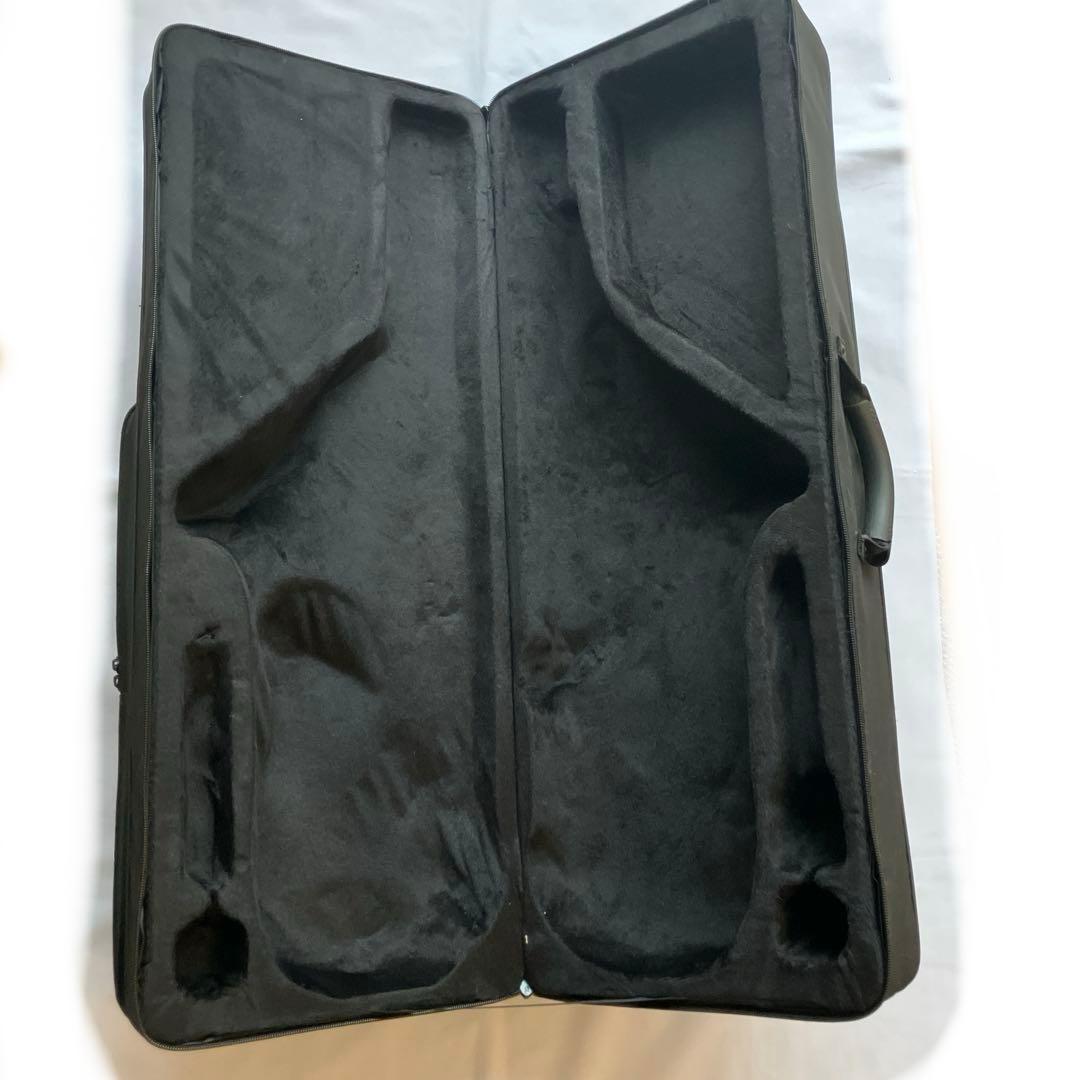 テナーサックス ケース 黒 軽量 セミハード リュックタイプ