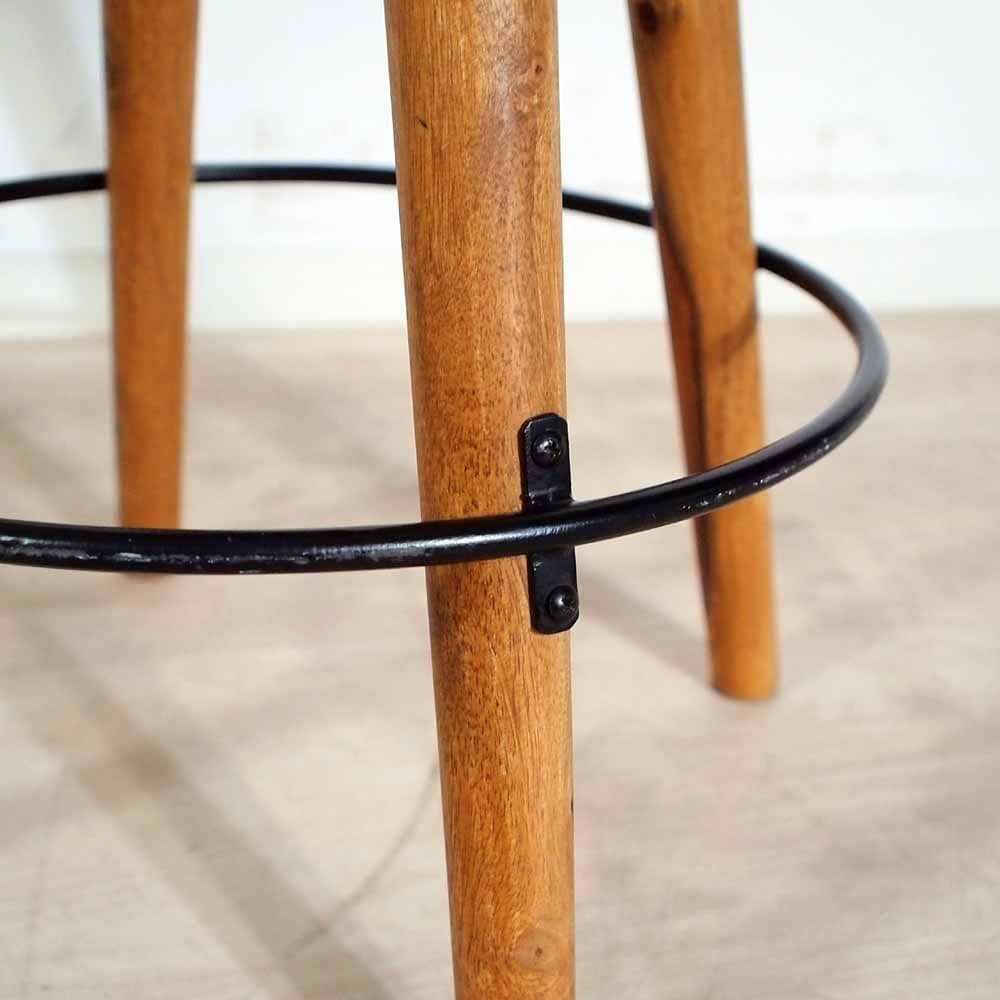 スツール LIFE FURNITURE SF LEATHER STOOL ZR24384