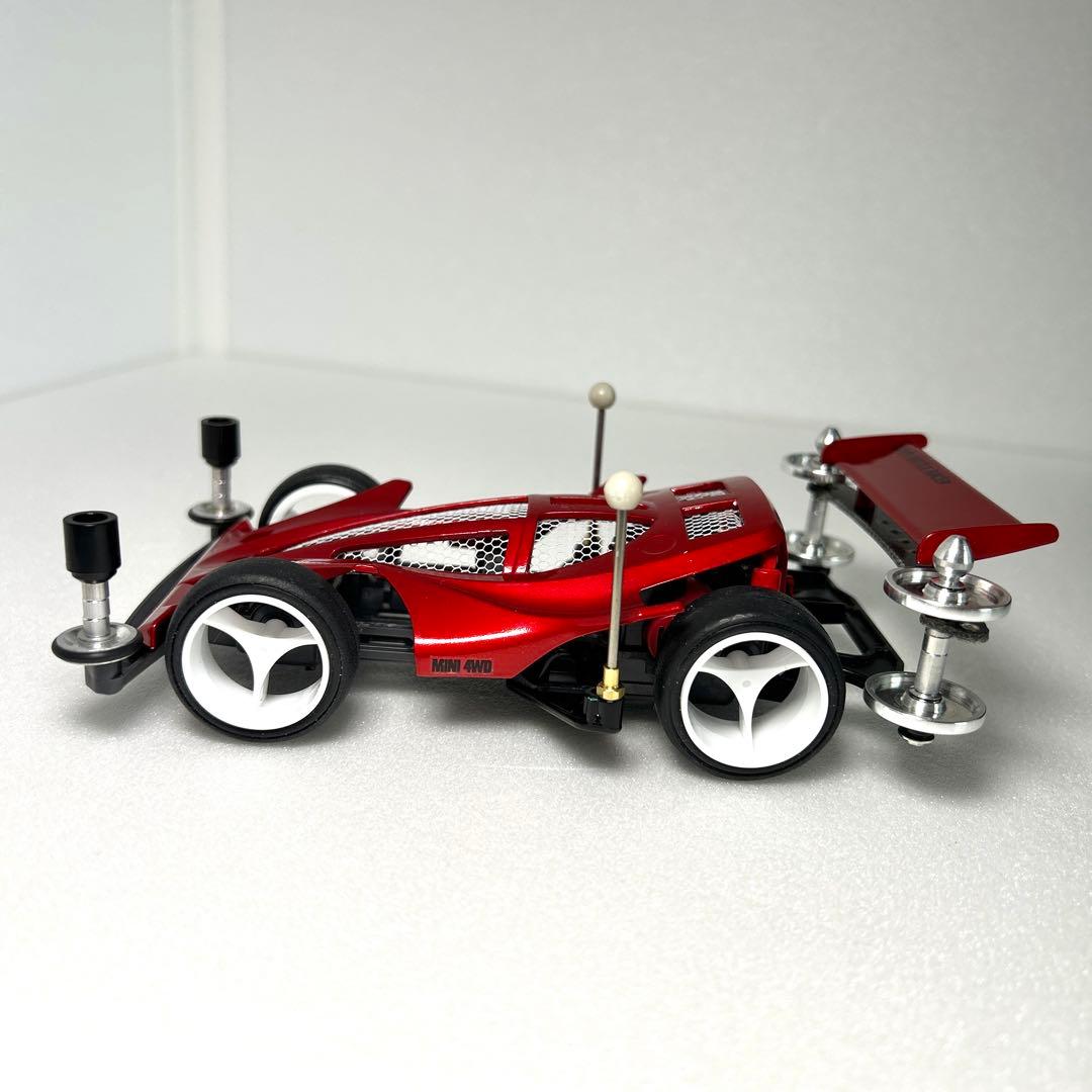 ミニ四駆　ビッグバンゴースト　タミヤ　肉抜　塗装　キャンディ　改造　スーパー1