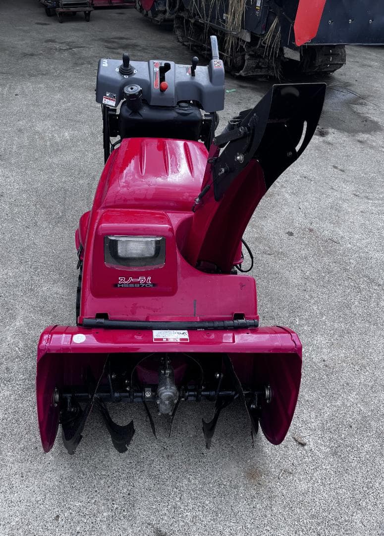 中古 除雪機 ホンダスノーラi HSS970i　ハイブリッド　新潟県柏崎市