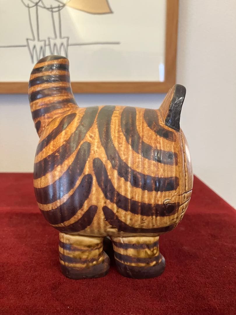 リサラーソン JURA ネコ ヴィンテージ グスタフスベリ　猫　工芸品　置物