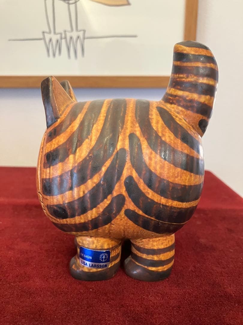 リサラーソン JURA ネコ ヴィンテージ グスタフスベリ　猫　工芸品　置物