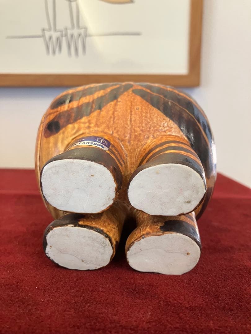 リサラーソン JURA ネコ ヴィンテージ グスタフスベリ　猫　工芸品　置物