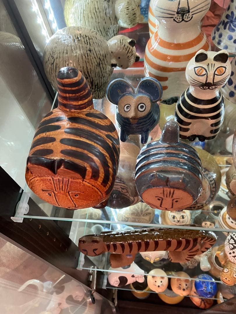 リサラーソン JURA ネコ ヴィンテージ グスタフスベリ　猫　工芸品　置物