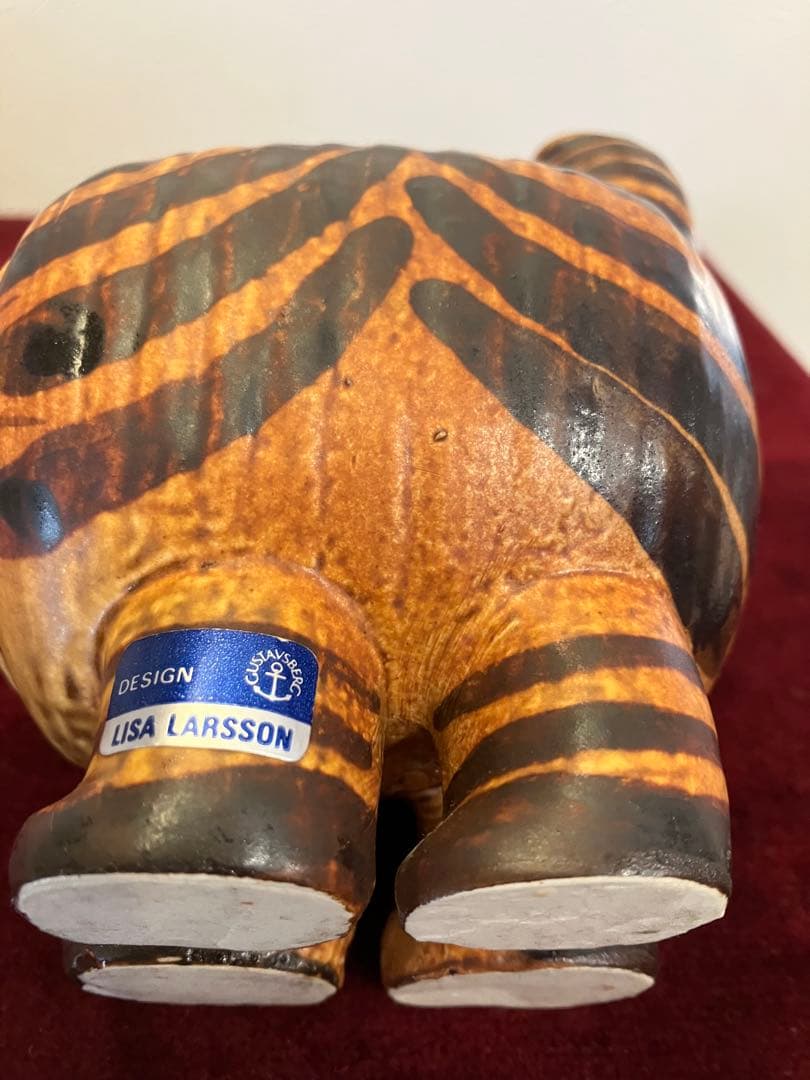 リサラーソン JURA ネコ ヴィンテージ グスタフスベリ　猫　工芸品　置物