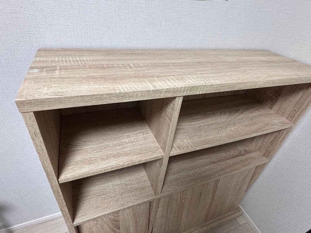 本棚 棚 収納棚 ディスプレイラック 木目調　オーク（最終値下げ）