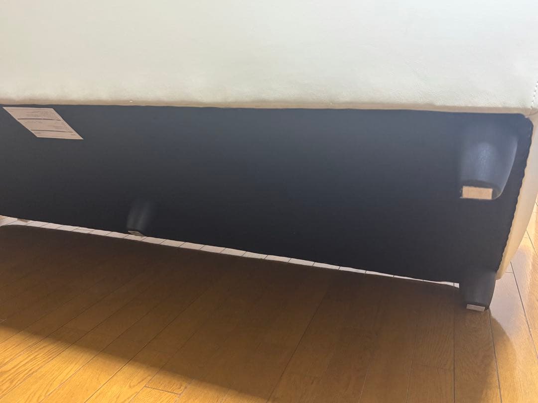 ★引取の場合13000円★レイコージャパン3人掛けソファ　アイボリー