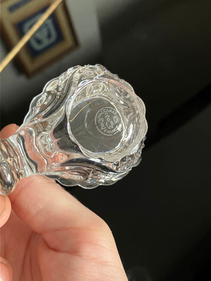 バカラ 「ロザス（Rosace）」クリスタル　ソルト&ペッパー