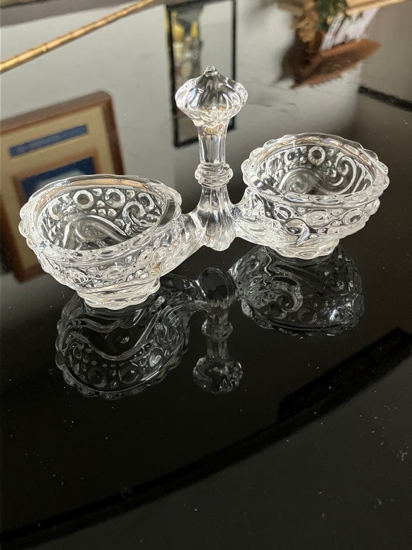 バカラ 「ロザス（Rosace）」クリスタル　ソルト&ペッパー