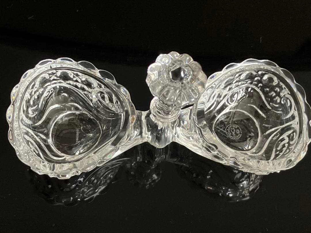 バカラ 「ロザス（Rosace）」クリスタル　ソルト&ペッパー