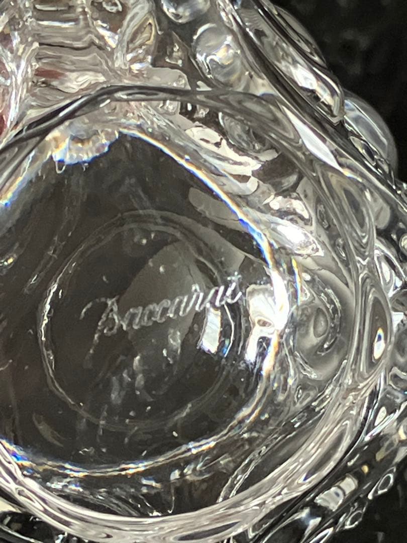 バカラ 「ロザス（Rosace）」クリスタル　ソルト&ペッパー