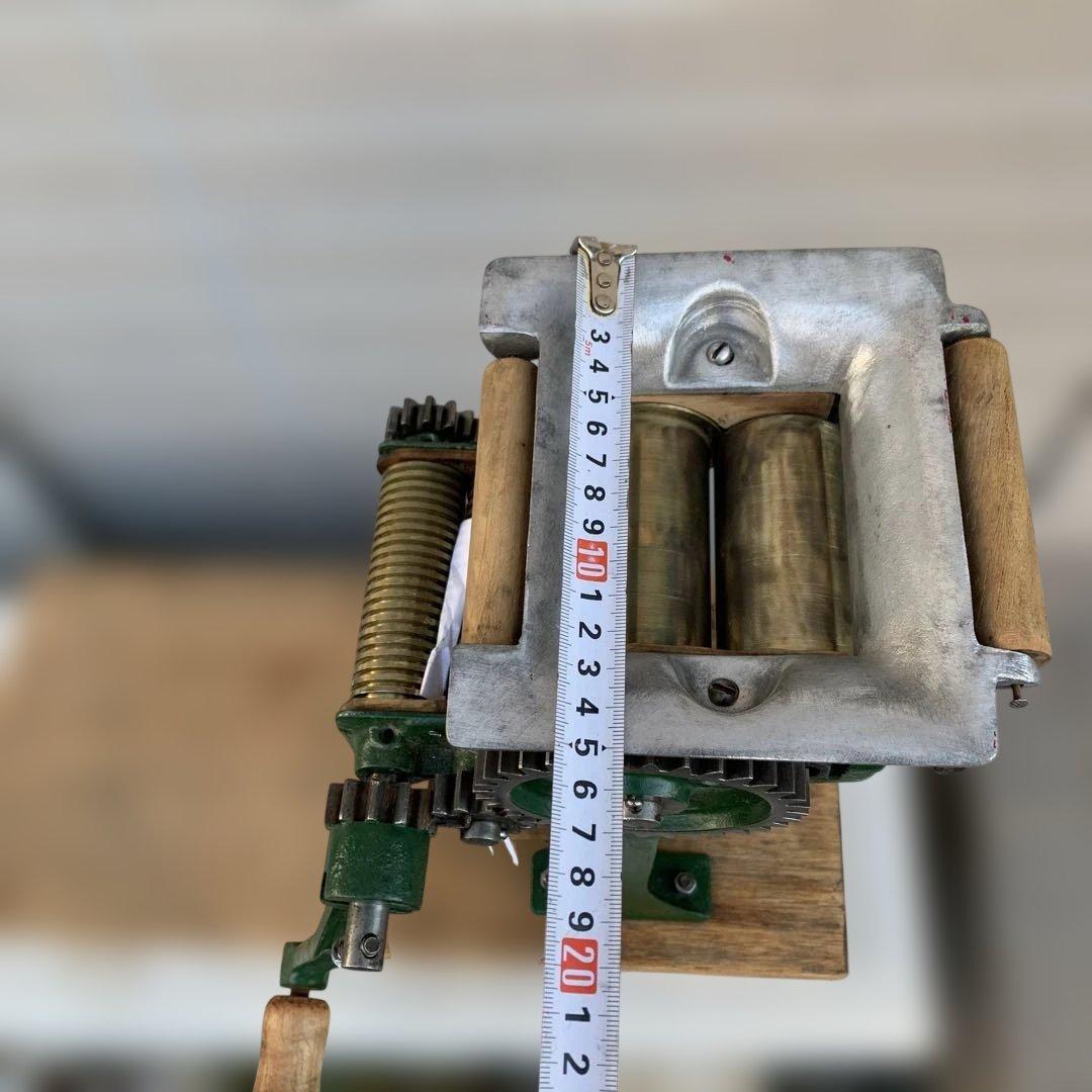 製麺機　小野式　切り刃2mm 現状品