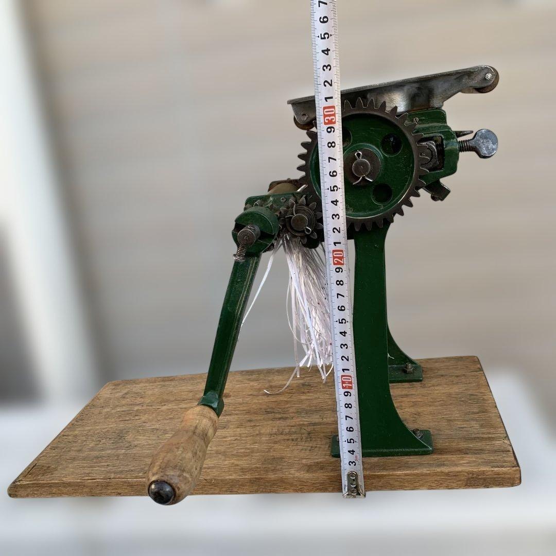 製麺機　小野式　切り刃2mm 現状品