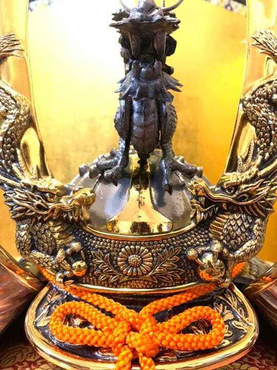 五月人形 龍虎出世兜