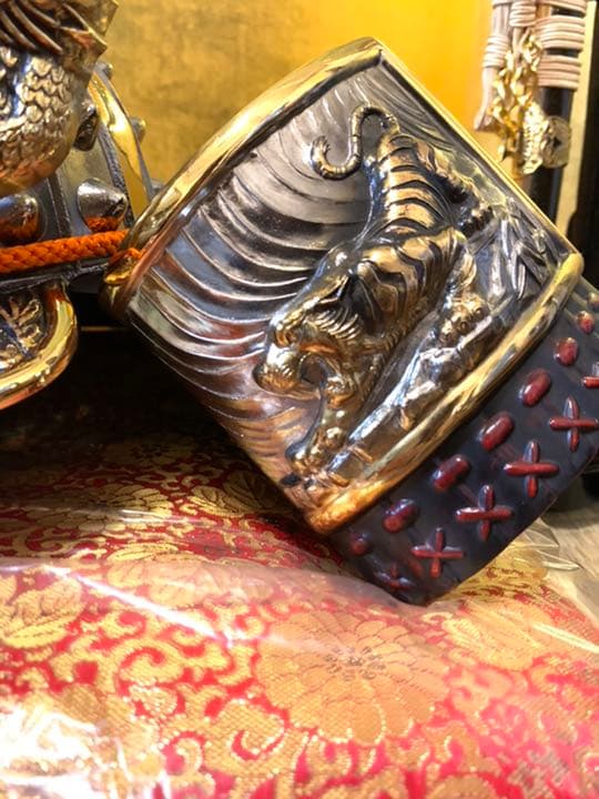 五月人形 龍虎出世兜