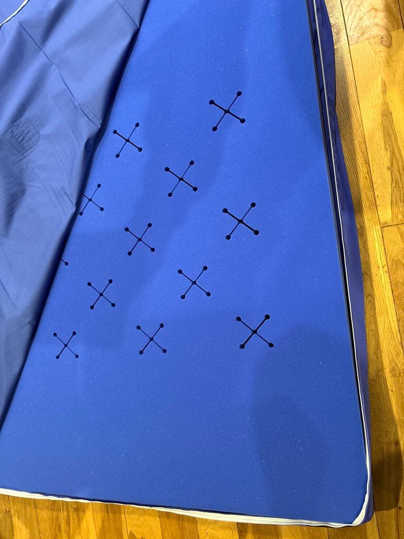 西川 nishikawa エアー01 マットレス 厚み8cm シングル　ブルー