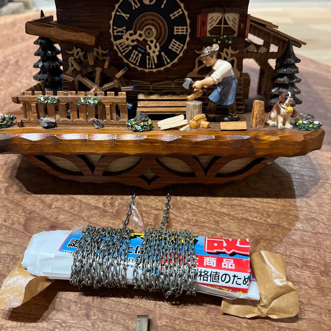 木製 鳩時計 からくり時計　ドイツ製　ロマンス社