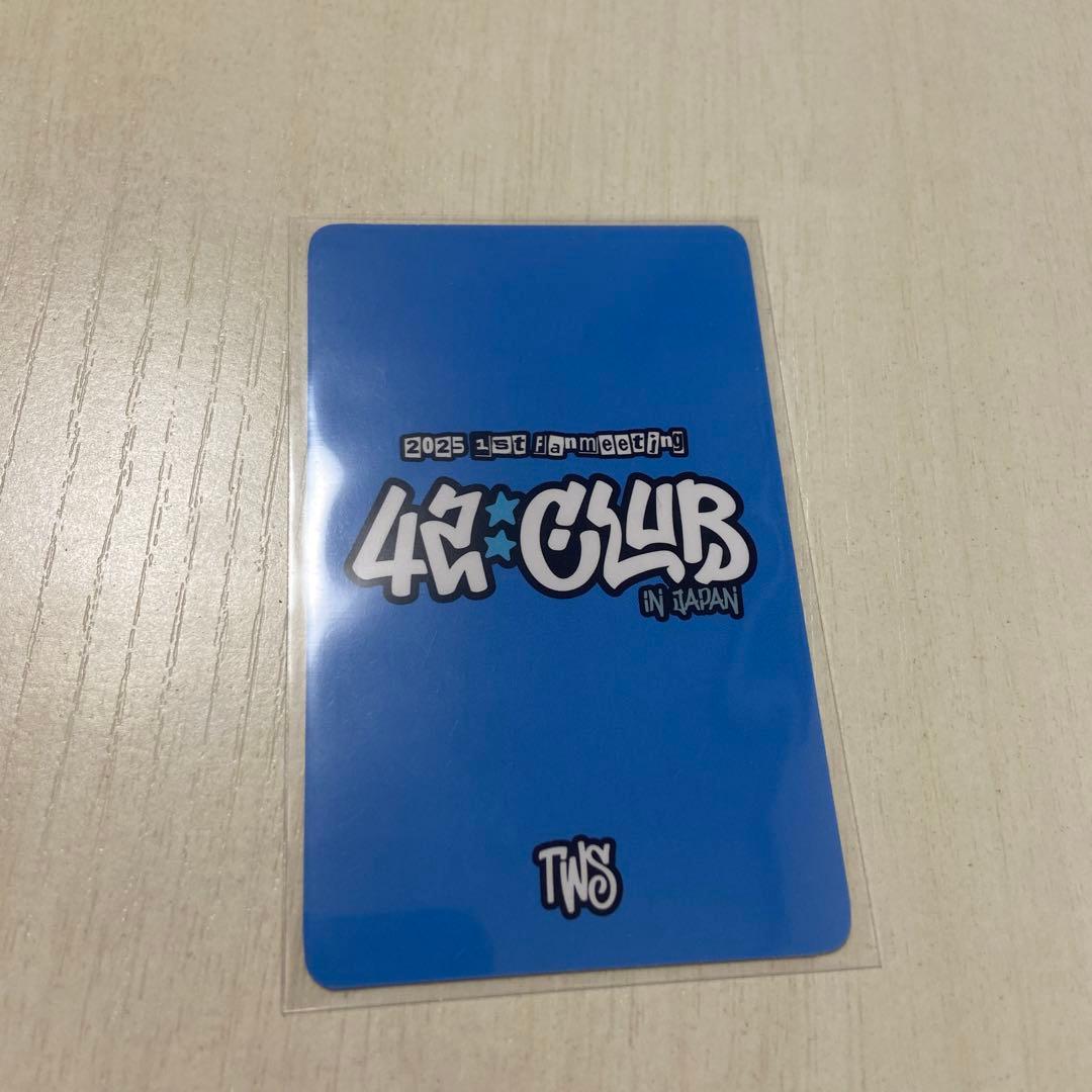 TWS 42:CLUB ペンミ トレカ ハンジン メンシプ メンバーシップ 特典