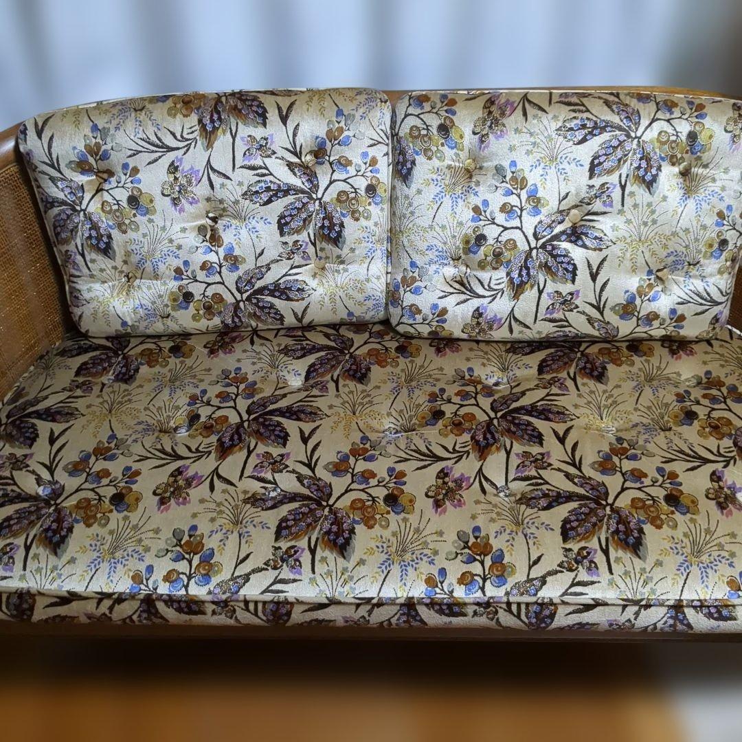 マルニ木工　地中海シリーズ　2人掛けソファ　葡萄