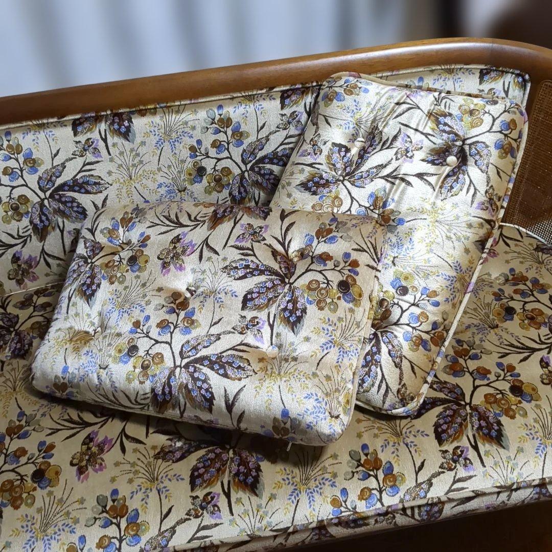 マルニ木工　地中海シリーズ　2人掛けソファ　葡萄