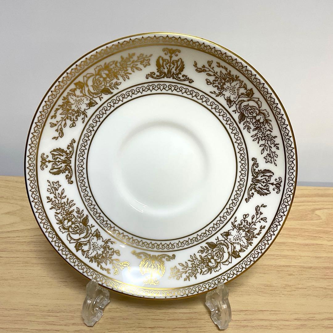 ウェッジウッド コロンビア　ゴールド　ピオニー　トリオ　①