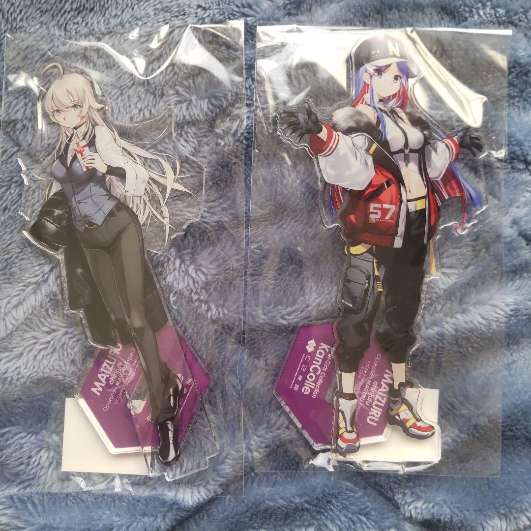 艦これ 舞鶴アクスタ 2個セット（ワシントン、サウスダコタ） - メルカリ