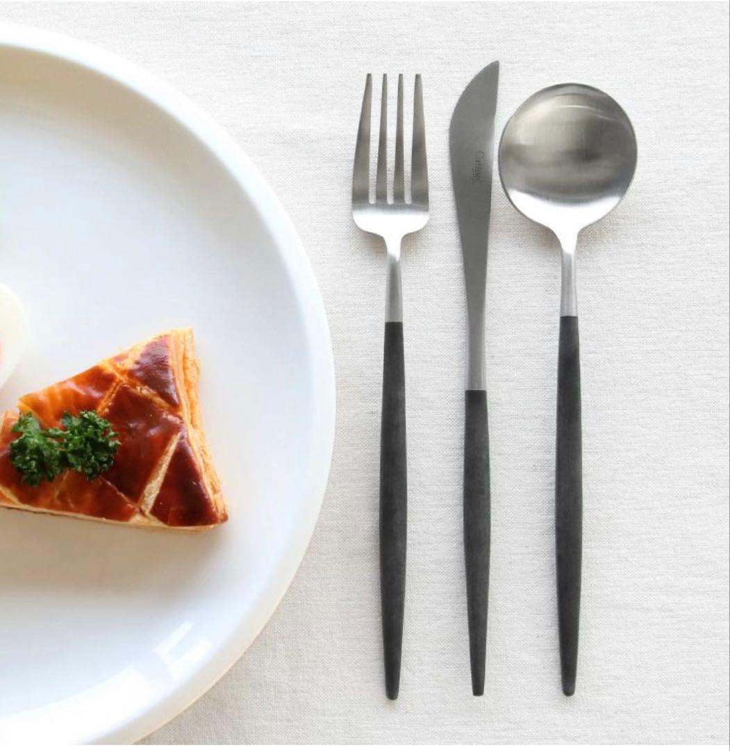 【新品未使用】Cutipol/クチポール デザート6本セット(ブラックボックス)