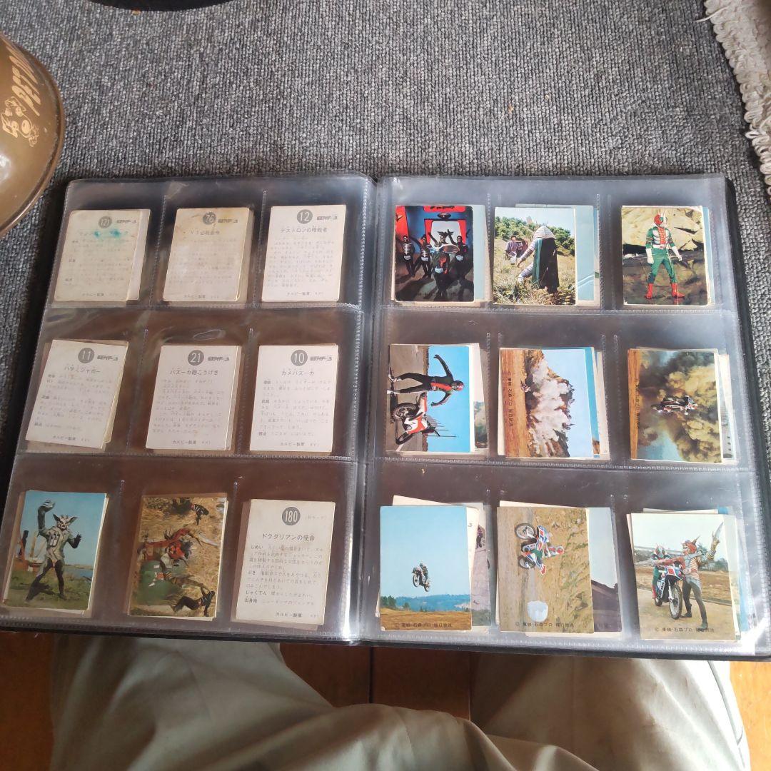 【断捨離】【レア】【昭和】【当時物】カルビー、旧仮面ライダーカード 146枚販売