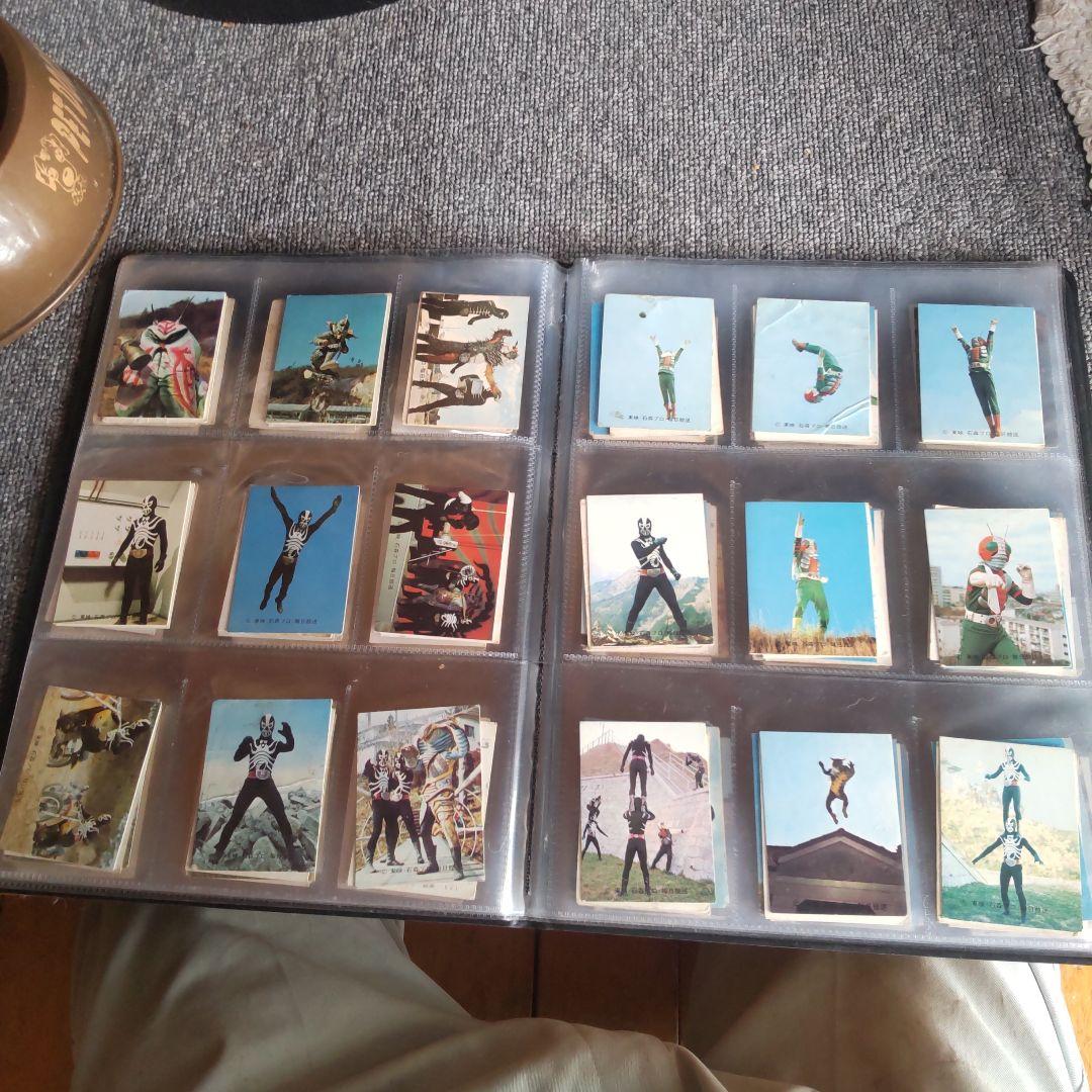 【断捨離】【レア】【昭和】【当時物】カルビー、旧仮面ライダーカード 146枚販売